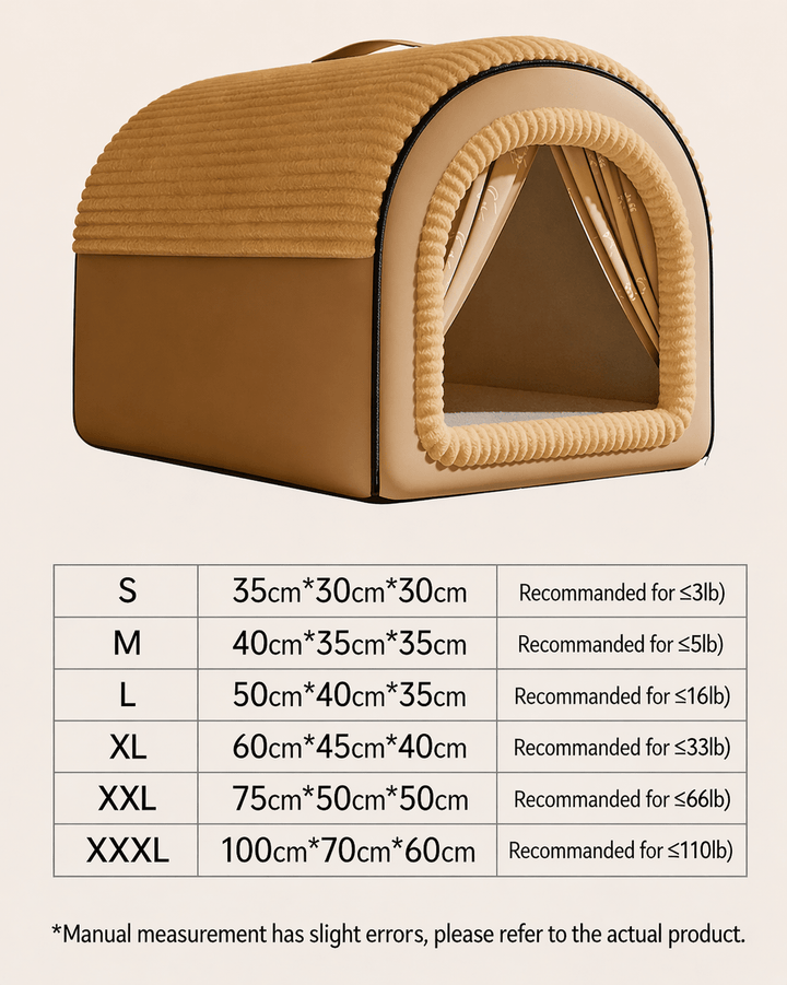 The Cozy Cottage Dog Bed - Pawtique