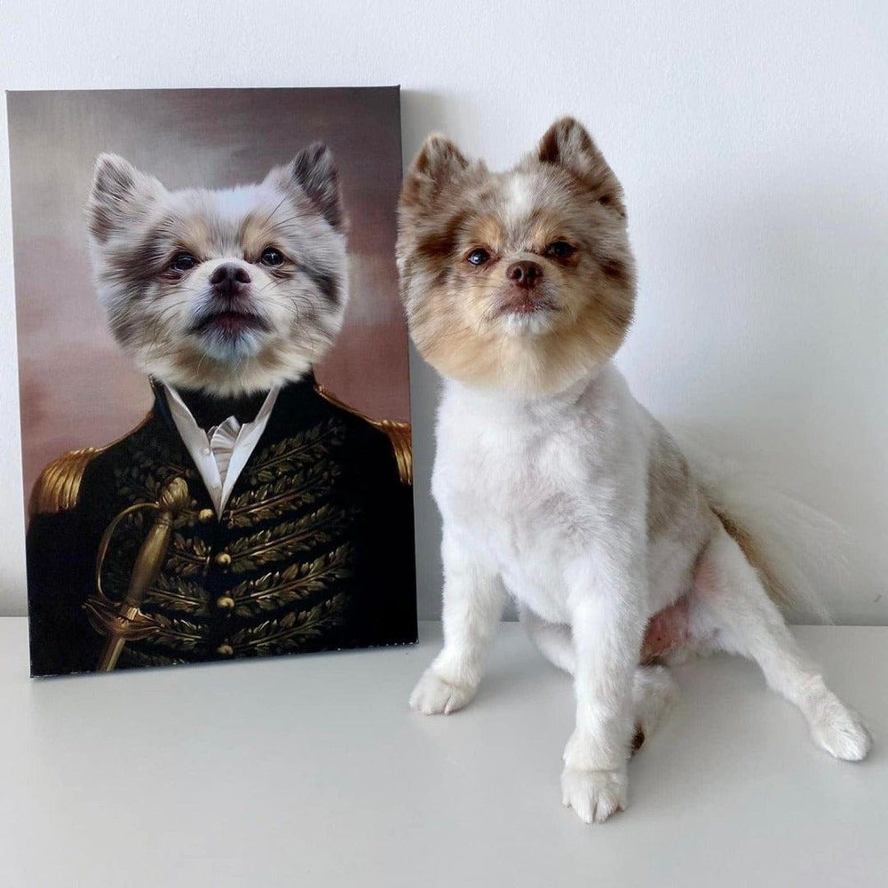 The General - Custom Pet Canvas - Pawtique