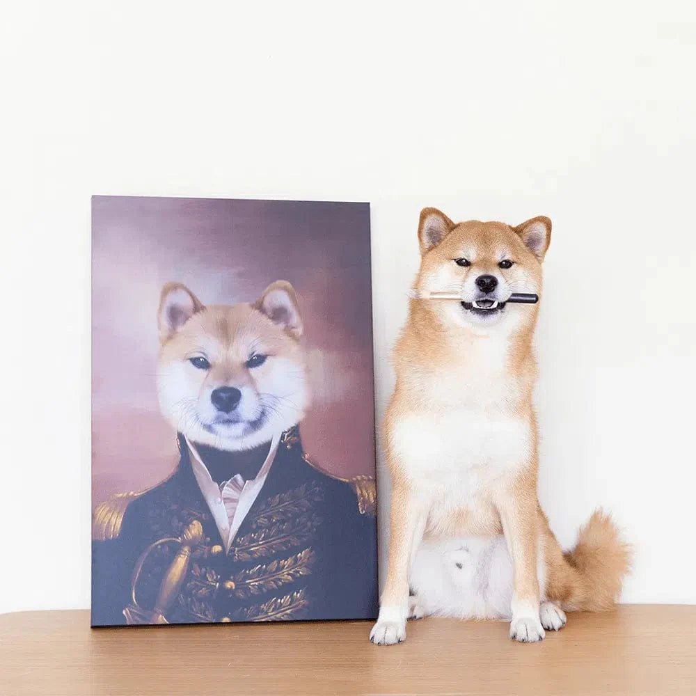 The General - Custom Pet Canvas - Pawtique