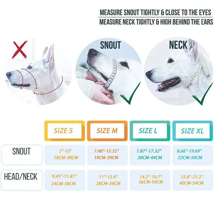 Training Muzzle - Halti Style - Pawtique