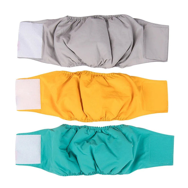 Washable Diapers Males Absorbent Adjustable Reusable - Pawtique