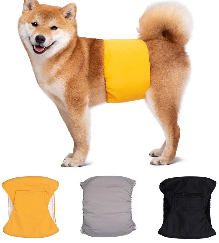 Washable Diapers Males Absorbent Adjustable Reusable - Pawtique