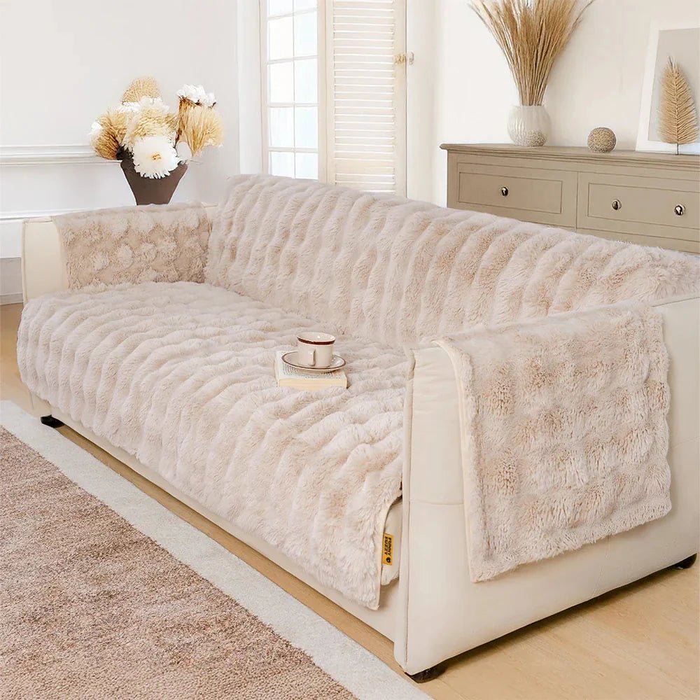 Water-resistant Fluffy Soft Furniture Protector Couch Cover-EverDry - Pawtique