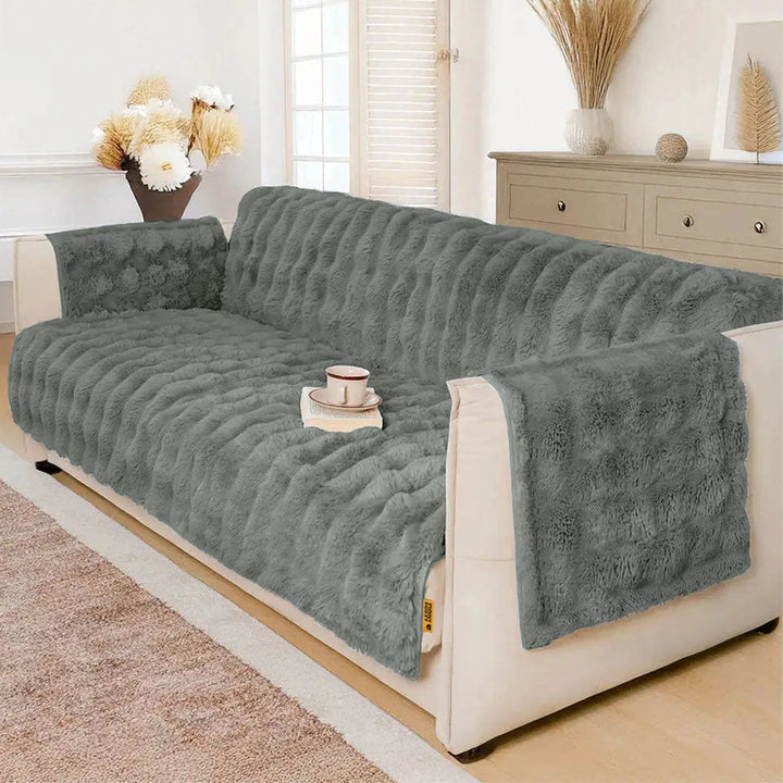Water-resistant Fluffy Soft Furniture Protector Recliner Chair Covers Couch Covers - Pawtique