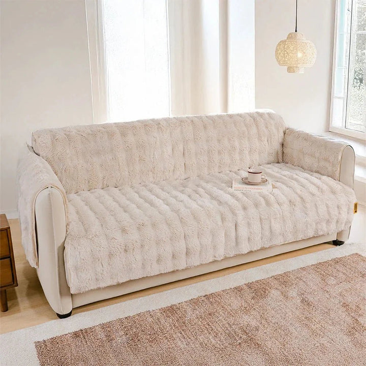 Water-resistant Fluffy Soft Furniture Protector Sectional Couch Cover-EverDry - Pawtique