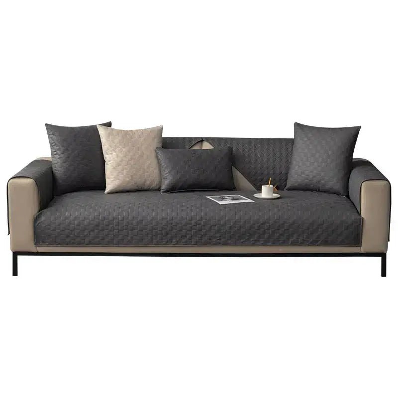 Water-resistant Leathaire Fabric Sofa Cover Furniture Protection Couch Cover - Pawtique
