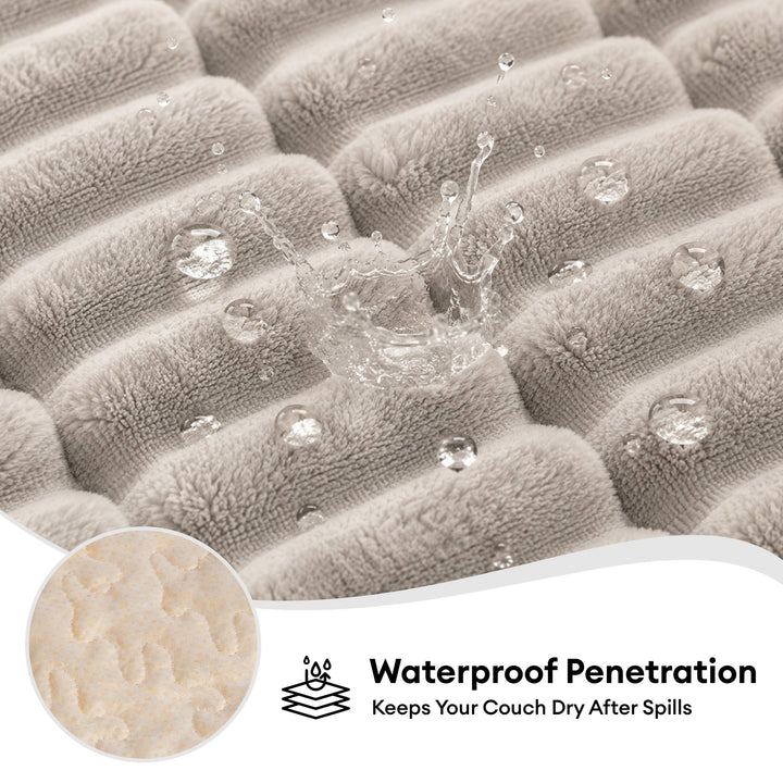 Waterproof Cozy Flannel Sofa Protection Non-Slip Couch Cover - Pawtique