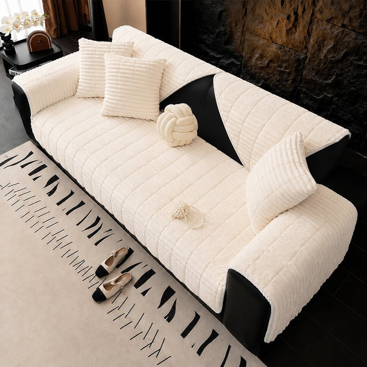 Waterproof Cozy Flannel Sofa Protection Non-Slip Couch Cover - Pawtique