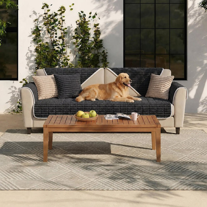 Waterproof Cozy Flannel Sofa Protection Non-Slip Couch Cover - Pawtique