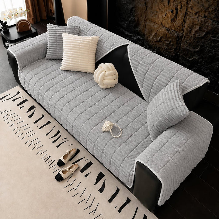Waterproof Cozy Flannel Sofa Protection Non-Slip Couch Cover - Pawtique