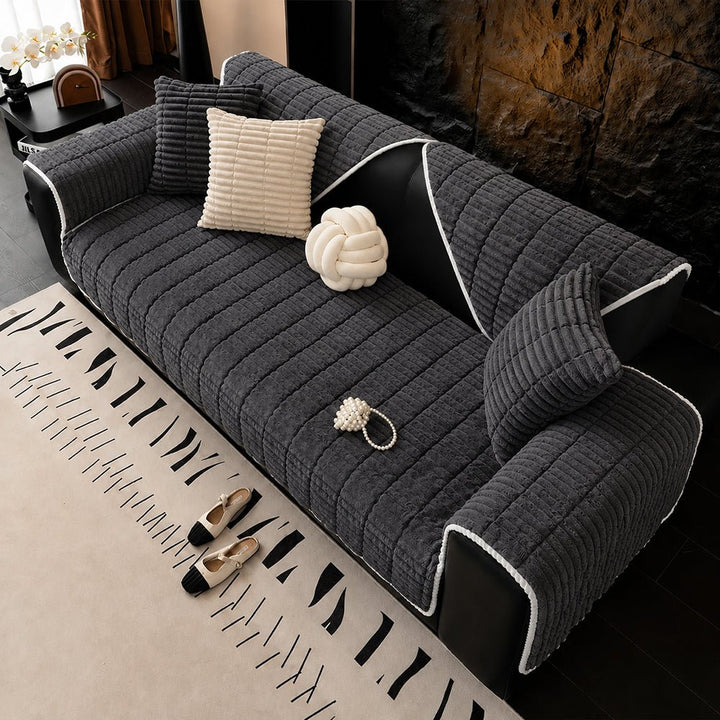 Waterproof Cozy Flannel Sofa Protection Non-Slip Couch Cover - Pawtique