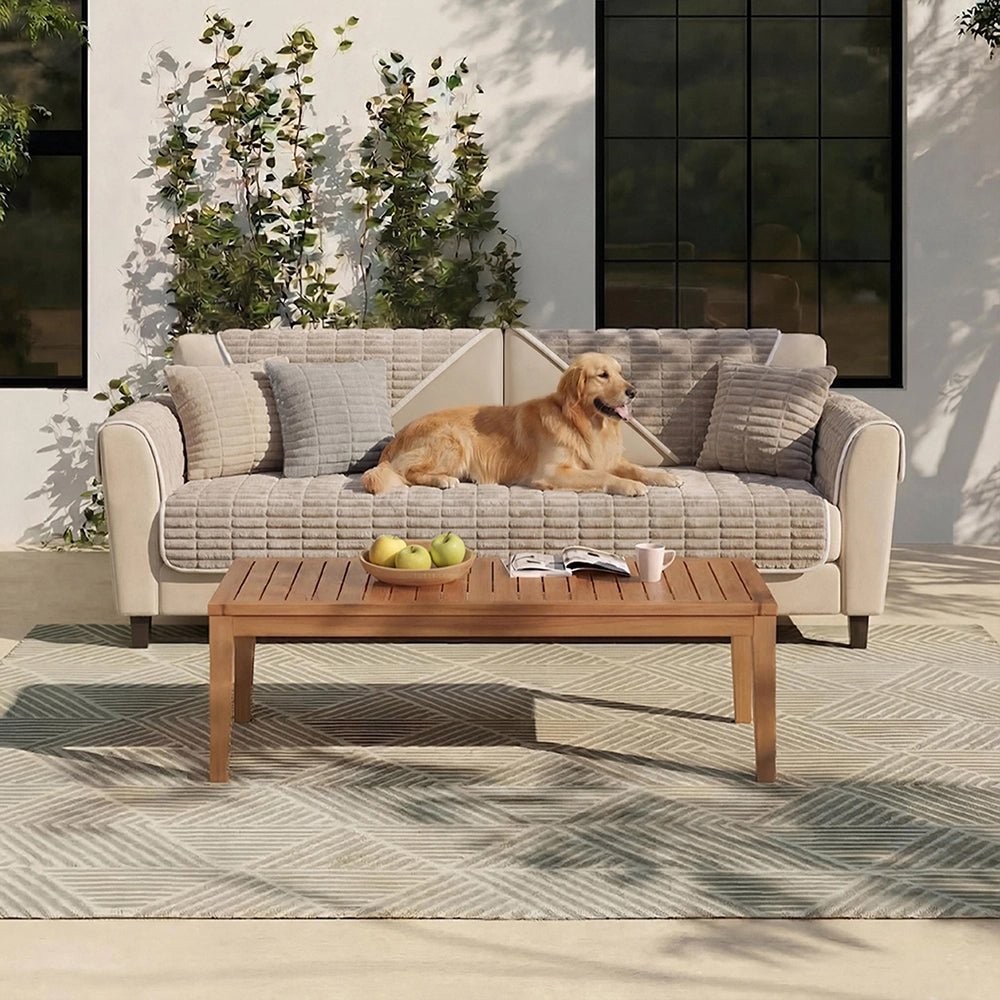 Waterproof Cozy Flannel Sofa Protection Non-Slip Couch Cover - Pawtique