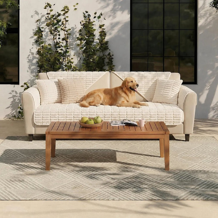 Waterproof Cozy Flannel Sofa Protection Non-Slip Couch Cover - Pawtique