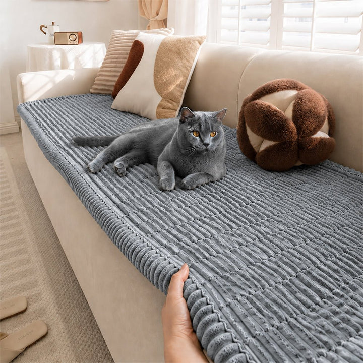 Waterproof Lazy Soft Flannel Breathable Pet Mat Non-slip Couch Cover - Pawtique