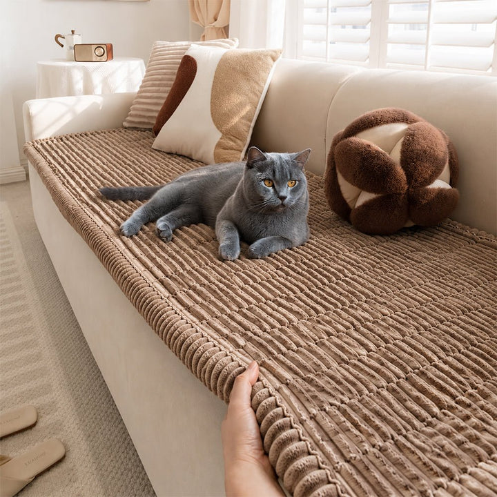 Waterproof Lazy Soft Flannel Breathable Pet Mat Non-slip Couch Cover - Pawtique