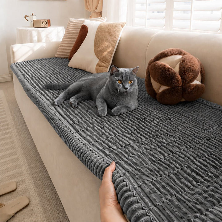 Waterproof Lazy Soft Flannel Breathable Pet Mat Non-slip Couch Cover - Pawtique