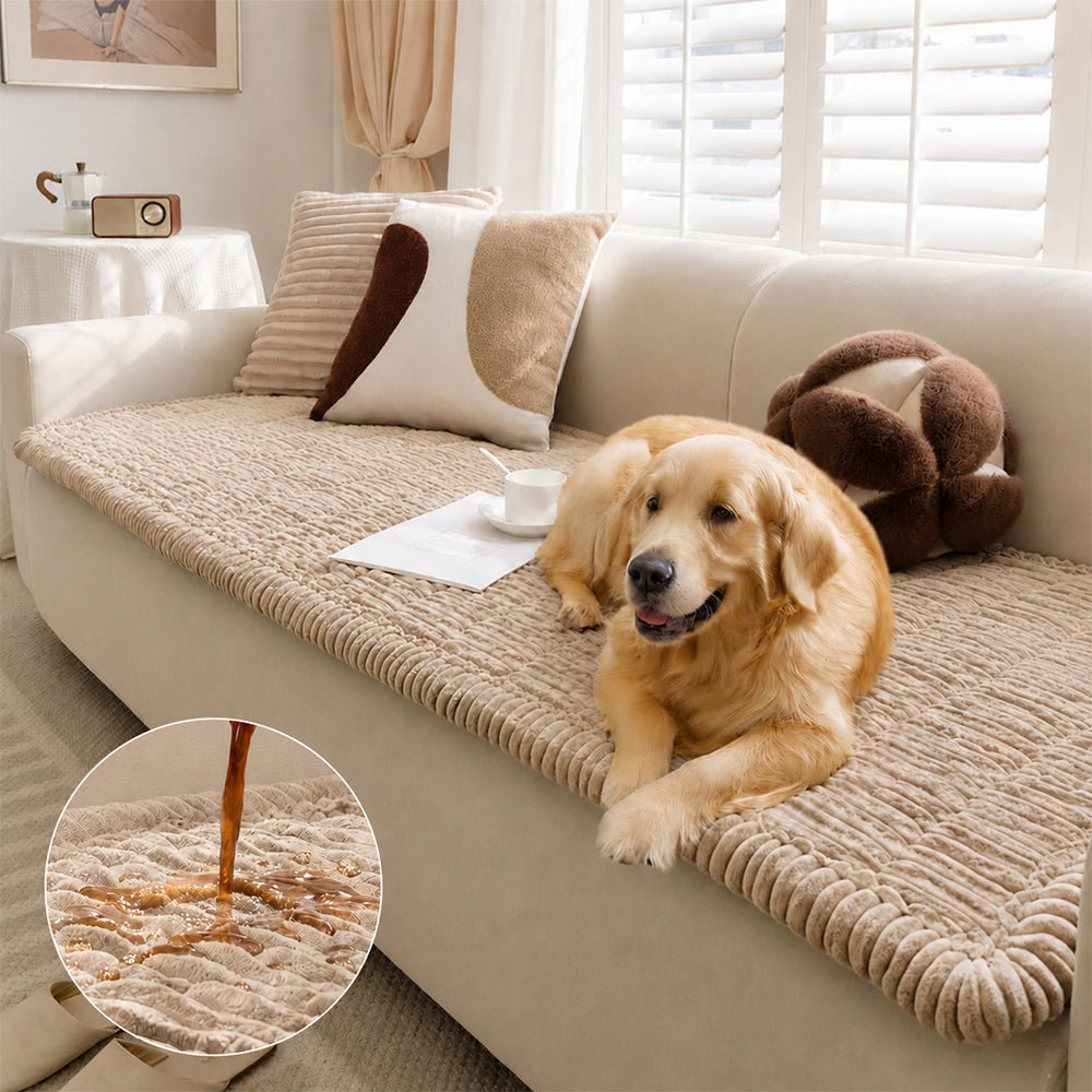 Waterproof Lazy Soft Flannel Breathable Pet Mat Non-slip Couch Cover - Pawtique