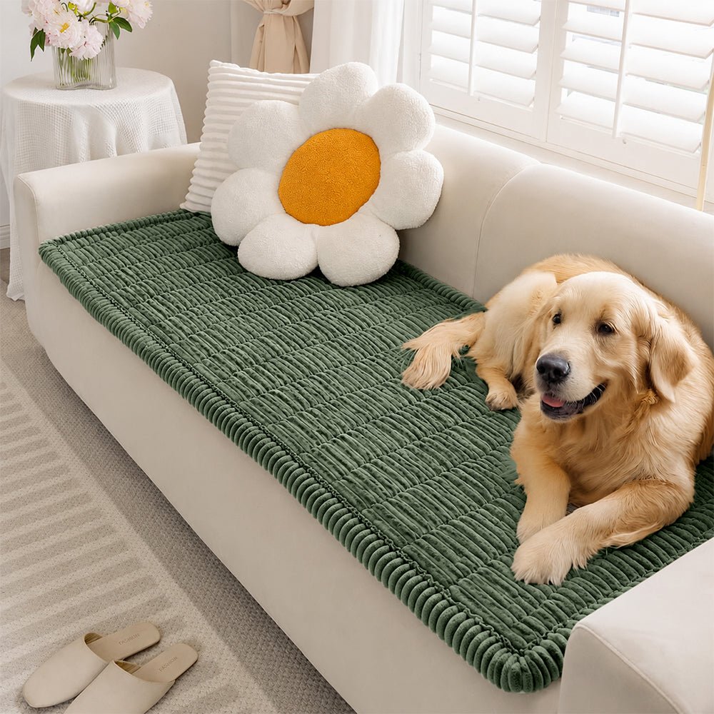 Waterproof Lazy Soft Flannel Breathable Pet Mat Non-slip Couch Cover - Pawtique