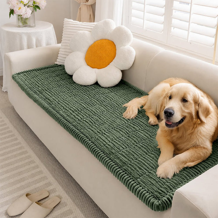 Waterproof Lazy Soft Flannel Breathable Pet Mat Non-slip Couch Cover - Pawtique