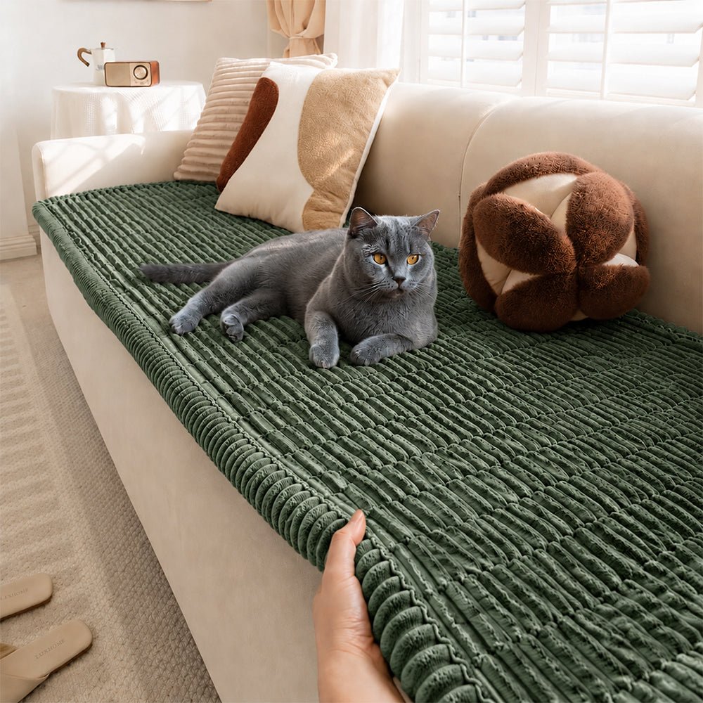 Waterproof Lazy Soft Flannel Breathable Pet Mat Non-slip Couch Cover - Pawtique