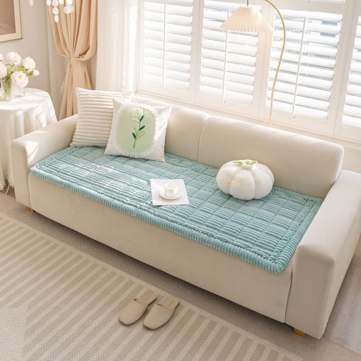 Waterproof Lazy Soft Flannel Breathable Pet Mat Non-slip Sectional Couch Cover - Pawtique