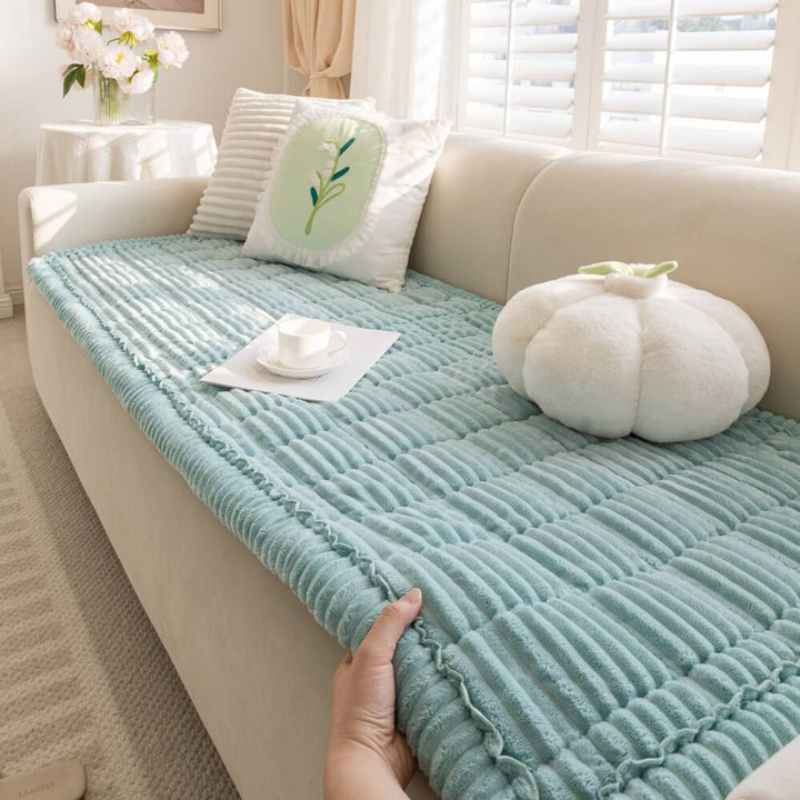 Waterproof Lazy Soft Flannel Breathable Pet Mat Non-slip Sectional Couch Cover - Pawtique