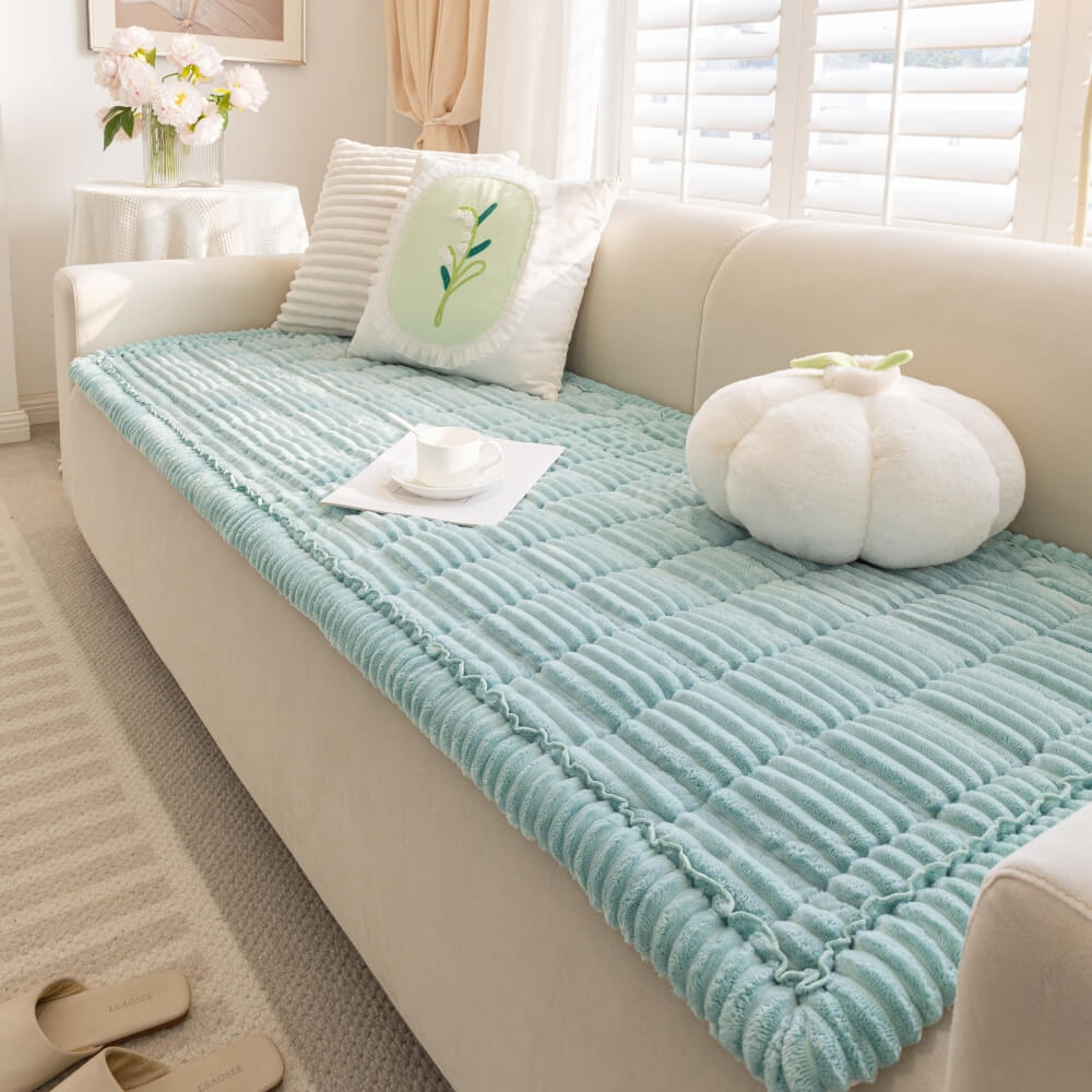 Waterproof Lazy Soft Flannel Breathable Pet Mat Non-slip Sectional Couch Cover - Pawtique