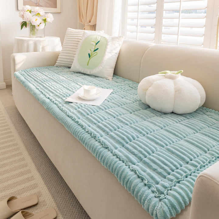 Waterproof Lazy Soft Flannel Breathable Pet Mat Non-slip Sectional Couch Cover - Pawtique