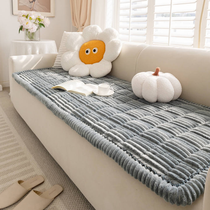 Waterproof Lazy Soft Flannel Breathable Pet Mat Non-slip Sectional Couch Cover - Pawtique