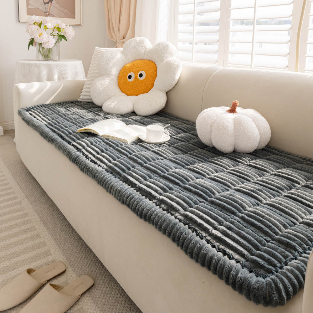 Waterproof Lazy Soft Flannel Breathable Pet Mat Non-slip Sectional Couch Cover - Pawtique