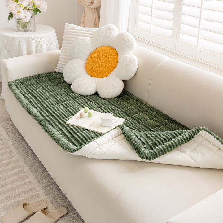 Waterproof Lazy Soft Flannel Breathable Pet Mat Non-slip Sectional Couch Cover - Pawtique