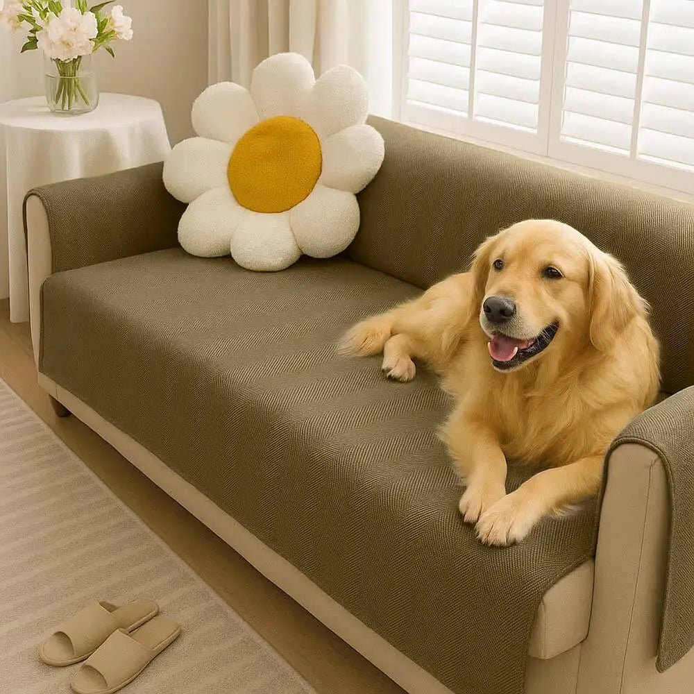 Waterproof Non-Slip Furniture Protector One-Piece Pet Couch Cover-Slipsafe - Pawtique