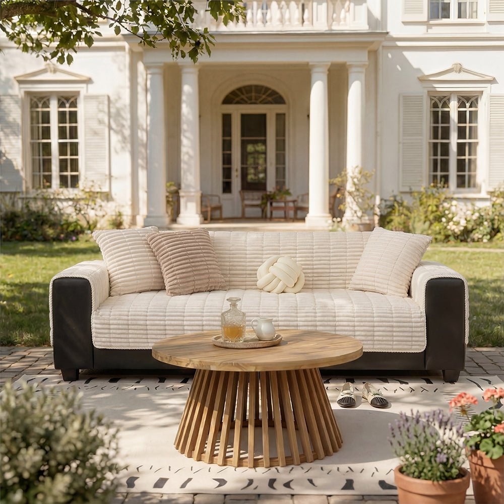 Waterproof One-Piece Cozy Flannel Sofa Protection Non-Slip Outdoor Couch Cover - Pawtique