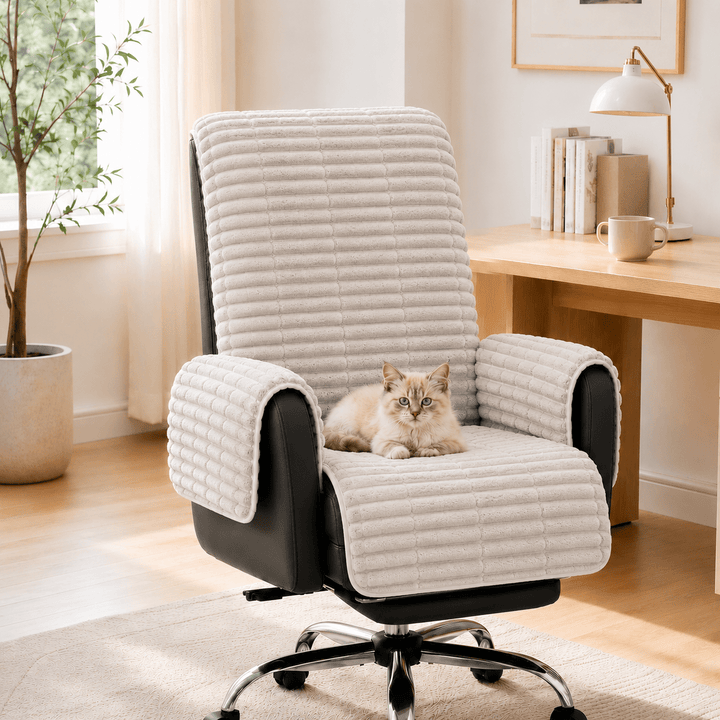 Waterproof One-Piece Cozy Flannel Sofa Protection Non-Slip Recliner Couch Covers - Pawtique