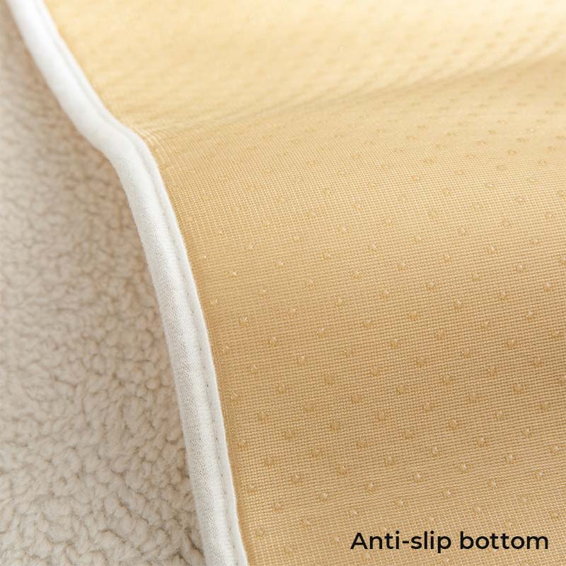 Waterproof Thick Fuzzy Faux Sherpa Fleece Non-Slip Couch Cover Protector - Pawtique