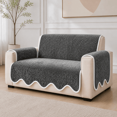 Wavelle Waterproof Plush Velvet Pet Couch Cover - Pawtique