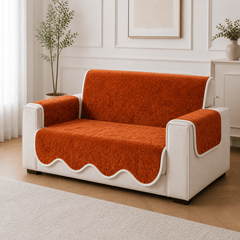 Wavelle Waterproof Plush Velvet Pet Couch Cover - Pawtique