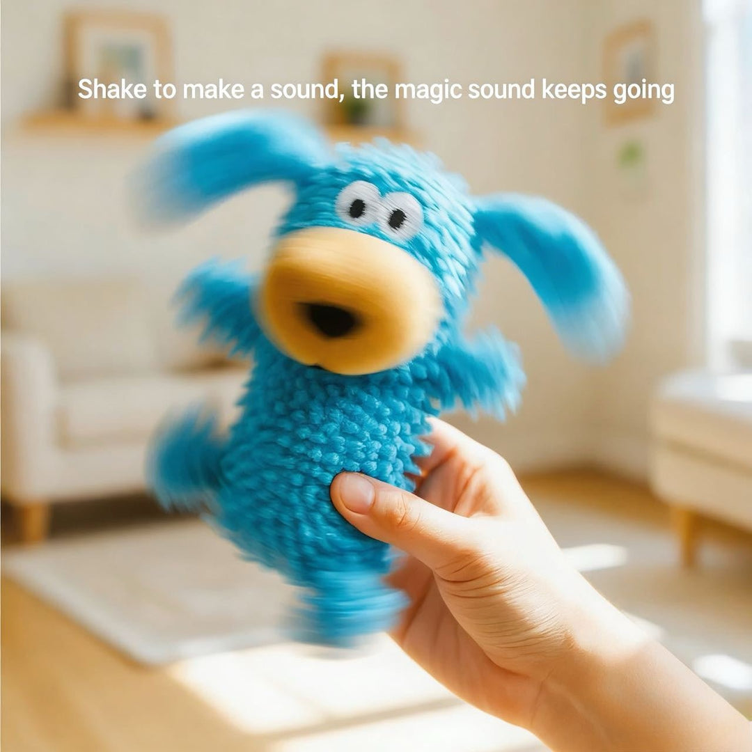 Weird - squeaking Mop Chenille Dog Toy – Playful &amp; Teeth - Friendly! - Pawtique